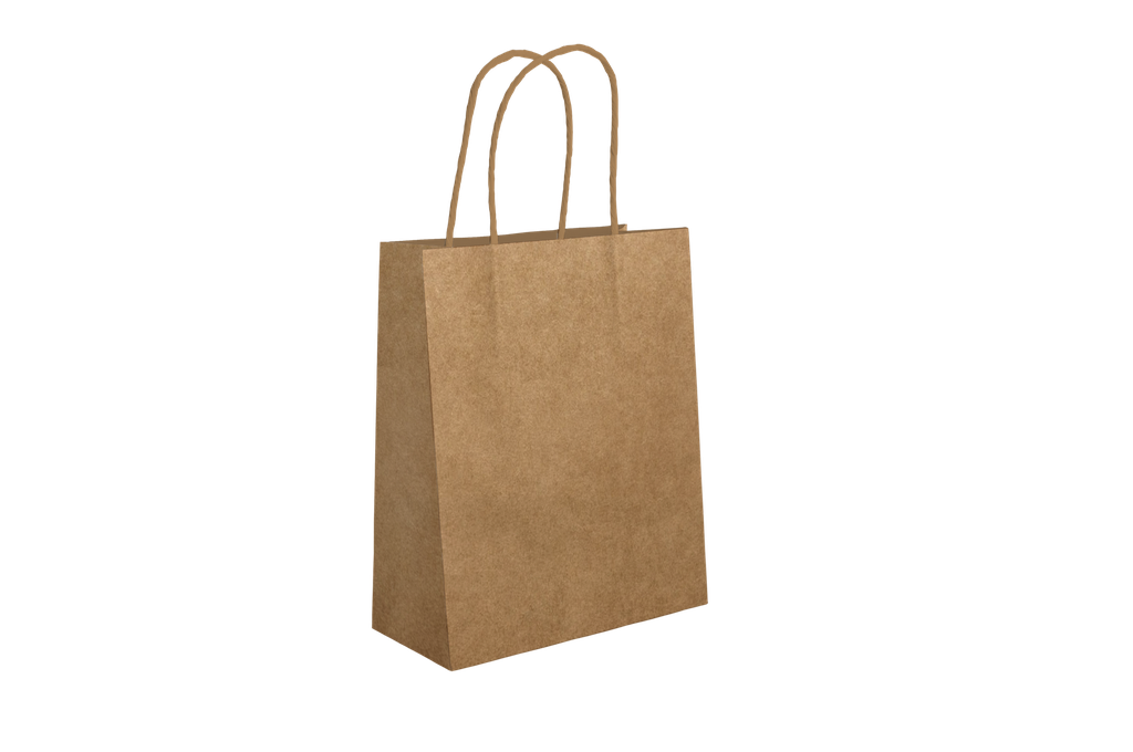 SAC A POIGNEES 32X18X32 NEUTRE (CARTON DE 200 UNITES)