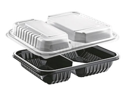 BARQUETTE MICRO-ONDABLE 2C SANS COUVERCLE (CARTON DE 300PCS)