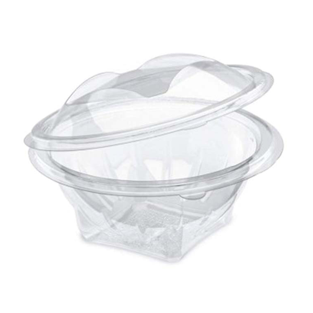 BOITE   RONDE   500ml  avec couvercle charnière ( 300 pièces / carton)