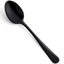 SAC DE 250 PIECES CUILLERE DESSERT NOIRE