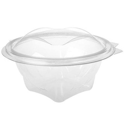 BOITE   RONDE 250ml  avec couvercle charnière ( 500 pièces / carton)